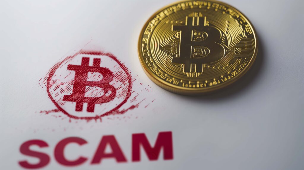Estafas en criptomonedas