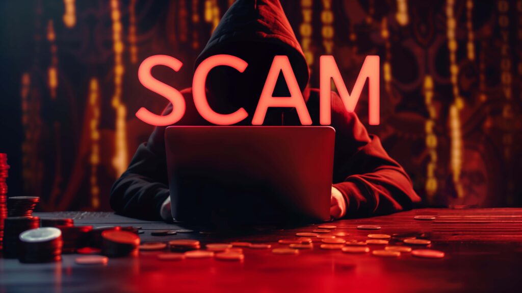 Estafas en criptomonedas. Cibercriminal.